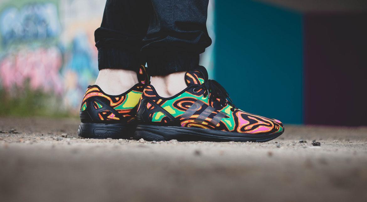 adidas Originals x Jeremy Scott ZX Flux Tech Psychedelic